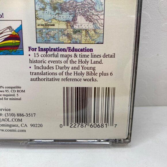 The Deluxe Multimedia Bible CD-ROM Case KJV Bible Apocrypha Koran Book Of Mormon - Picture 5 of 5